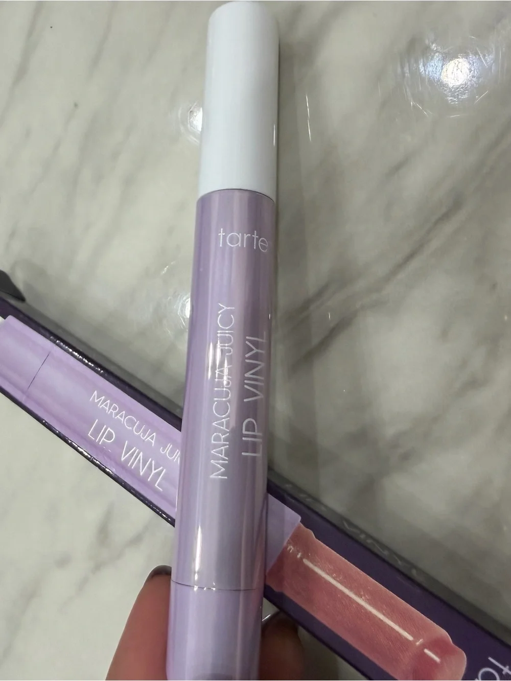 tarte Maracuja Juicy Lip Vinyl - Shimmery Rose Gold